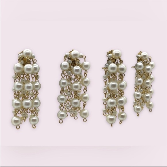 Retro Costume Jewelry Statement Earrings Lot - Picture 4 of 9